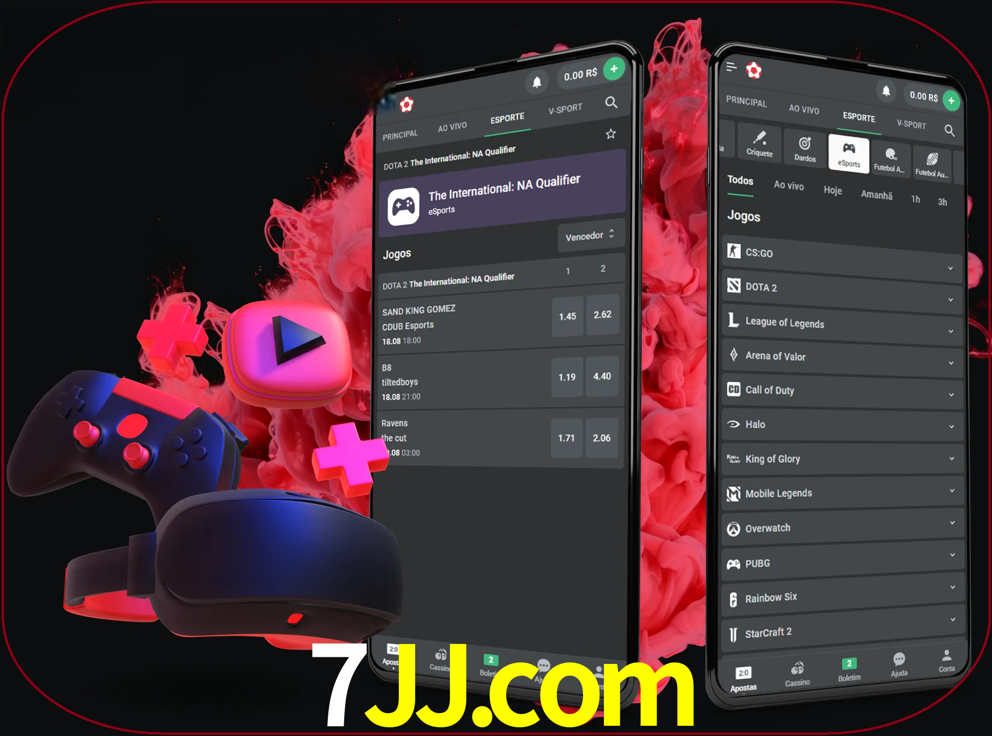 Para ter a aplicação móvel 7jj no seu smartphone, basta descarregar o ficheiro apk e seguir as instruções.