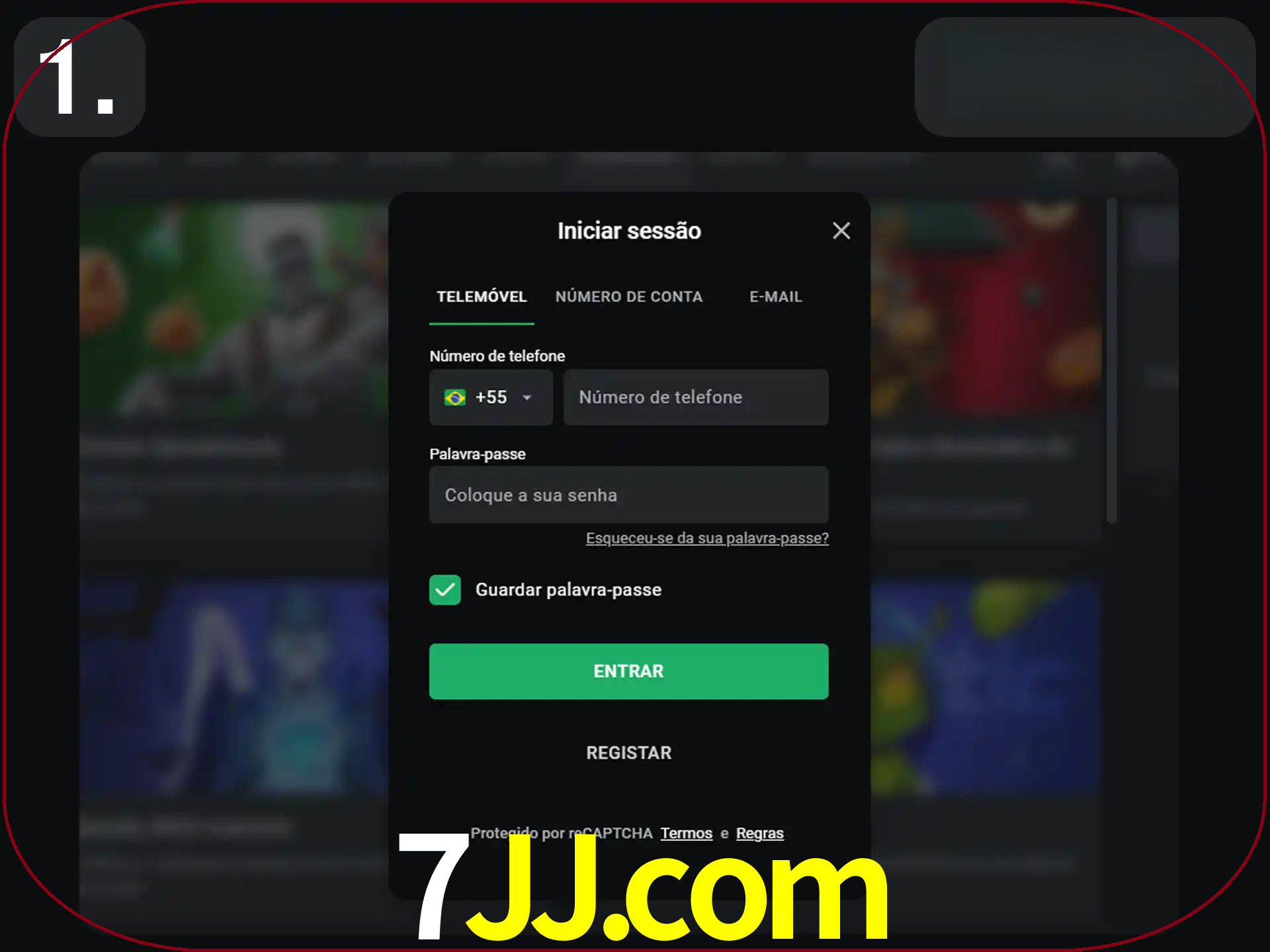 Acesse o site.
