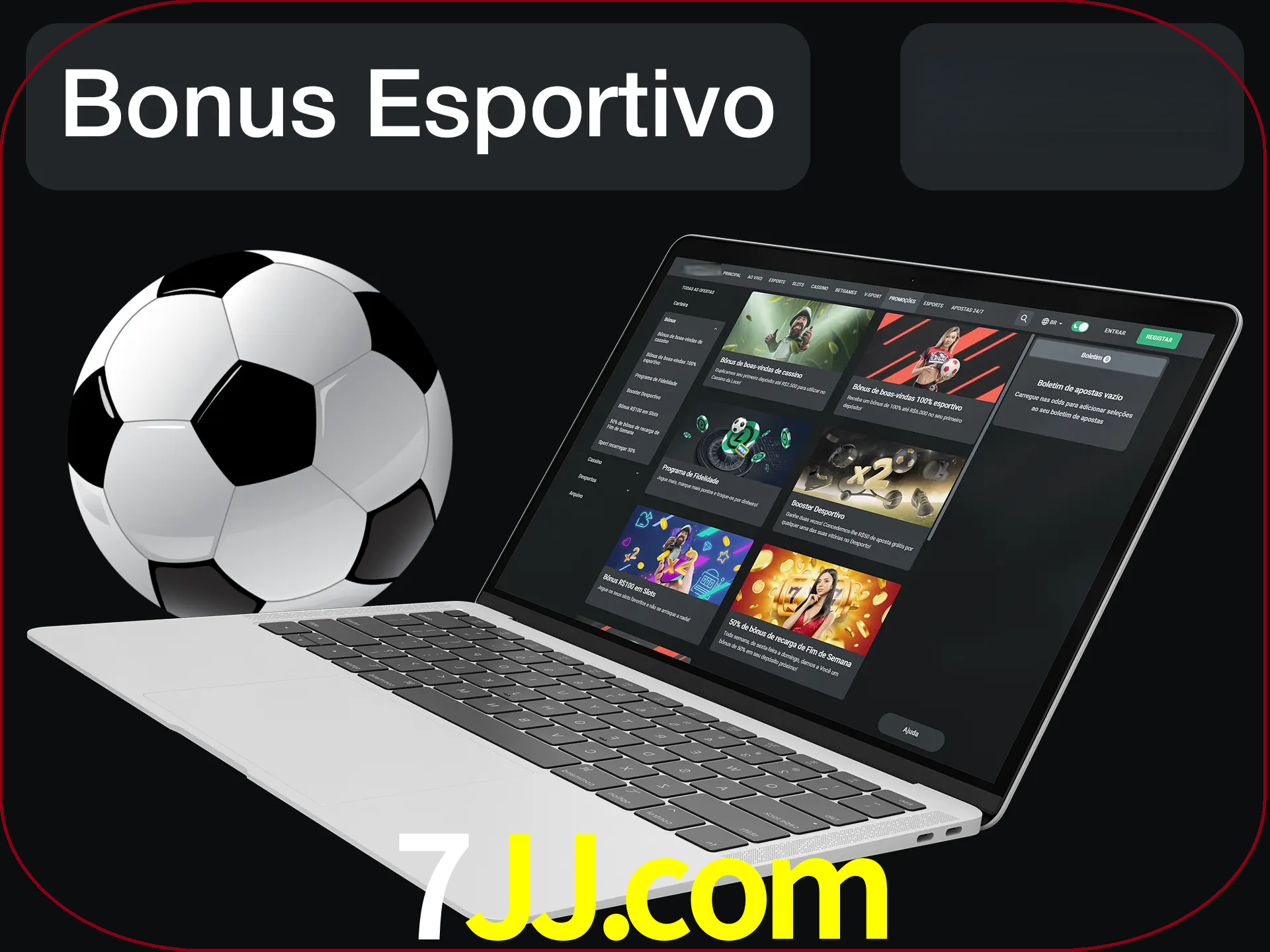 Antes de começar a apostar, use o bônus esportivo.