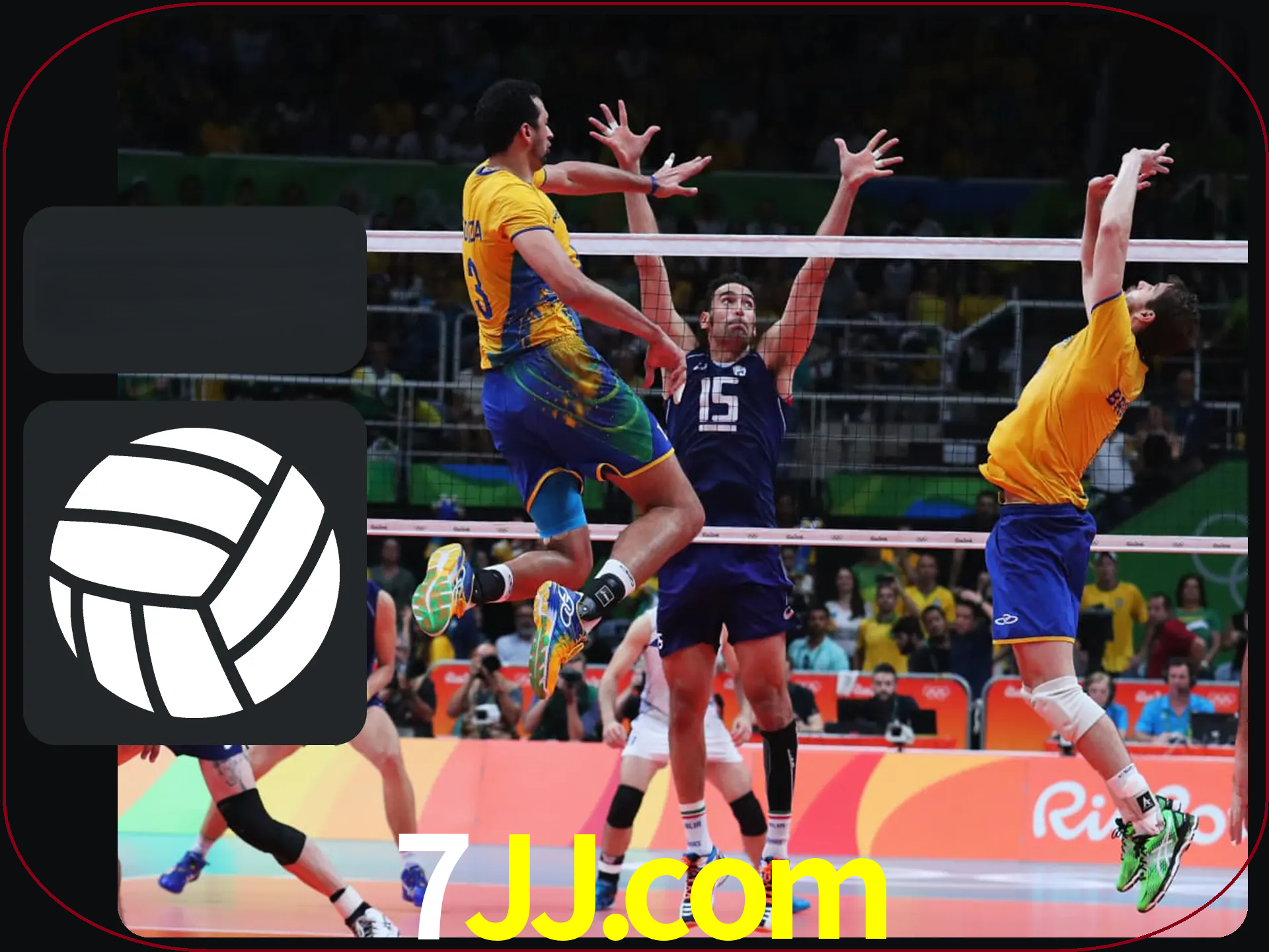 Fazer enormes ganhos apostando nas equipes de vôlei.